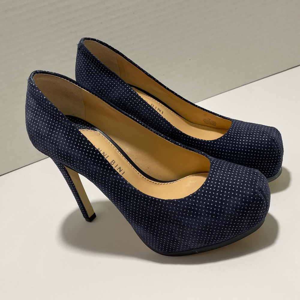Gianni Bini Lilli Heels “polka dots”
